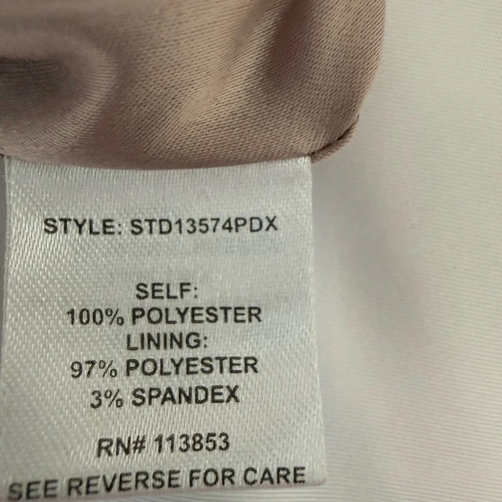 Sugarlips Taupe Patterned Long Sleeve Dress - Picture 6 of 7